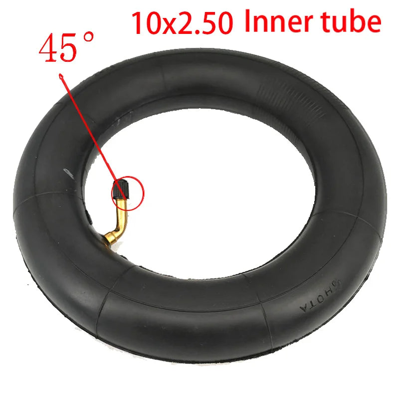 10 Inch Electric Skateboard Tire 10x2.5 for Electric Scooter Skate Board 10x2.50 Inflatable Wheel Tyre Outer Tire Inner Tube