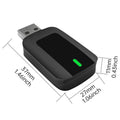 TrolinkTek Wireless CarPlay Dongle, Wired to Wireless USB Adapter Plug and Play, Auto Reconnect, Low Latency with 5GHz WiFi Bluetooth, Support Siri Steering Control for Cars with Factory Wired Apple CarPlay