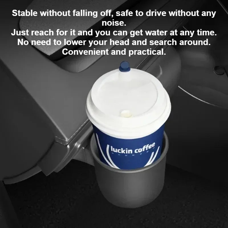 For Tesla Model YL Launch/Y Juniper 2025+ Car Glasses Case Sunglasses Storage Box Dashboard Glasses Holder Cup Holder Set