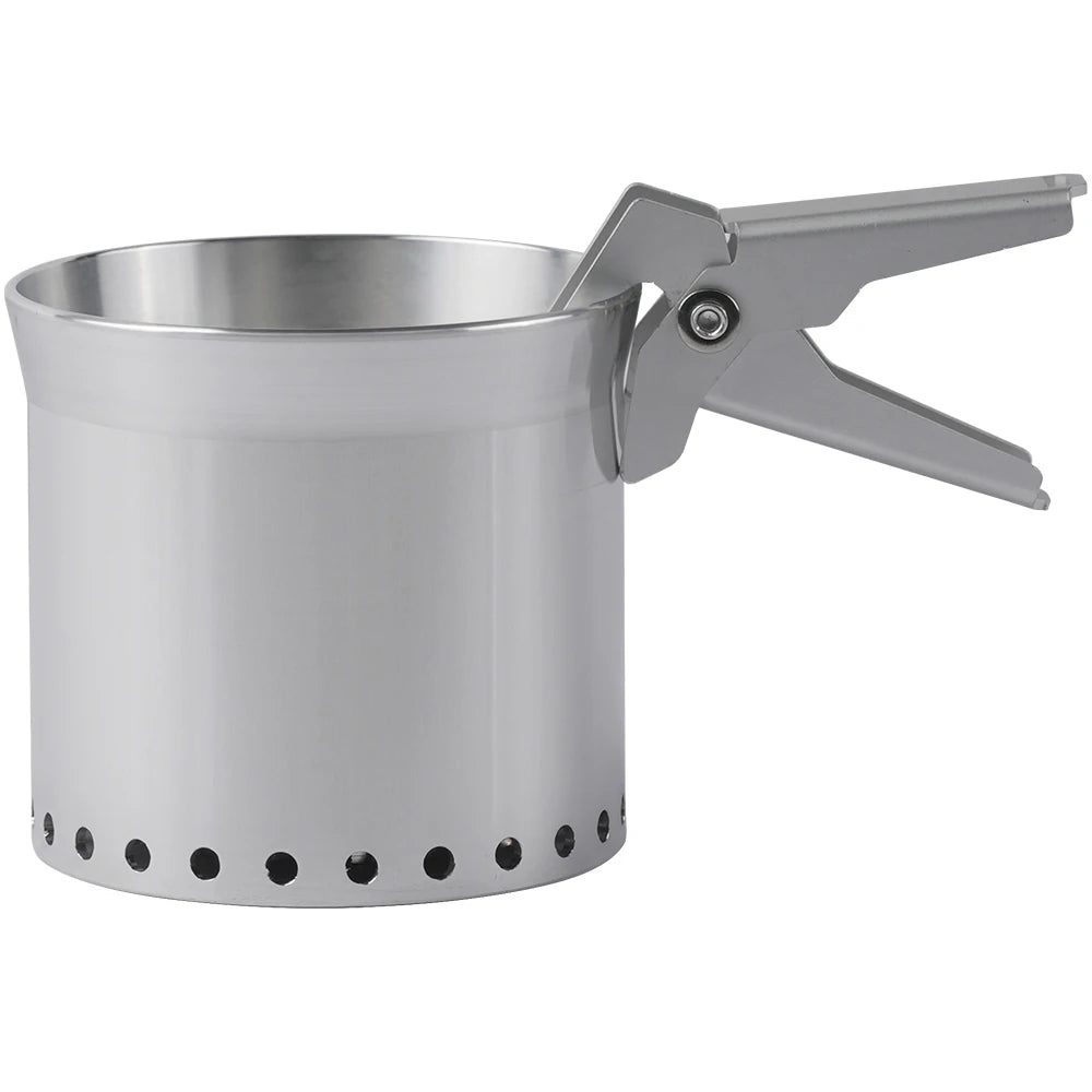 Soomloom Portable Heat-Focused Fast Boil Cooker, High-Efficiency Heat Camping Pot with Heat Exchanger, Quick Burn Coffee Cup