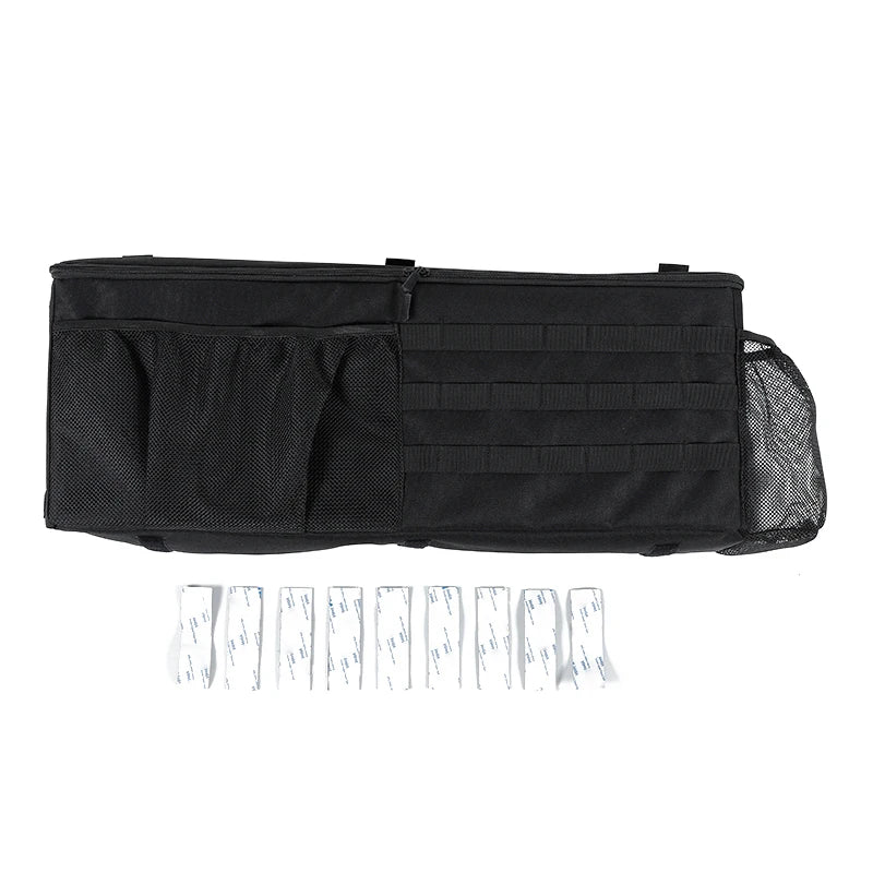 SHINEKA Car Trunk Side Storage Bags Organizer Accessories for Suzuki Jimny JB74 JB64 2019-2025 Up Stowing Tidying Interior Parts