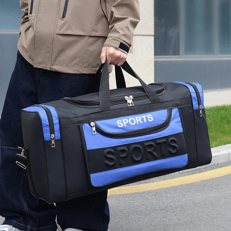 1 Piece Multi-Pocket Crossbody Travel Bag with Extra-Large Capacity Luggage Bag