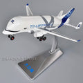 1:260 Diecast Model Plane Toy Airbus A330-700L Super Transporter Beluga XL Miniature Replica With Sound and Light