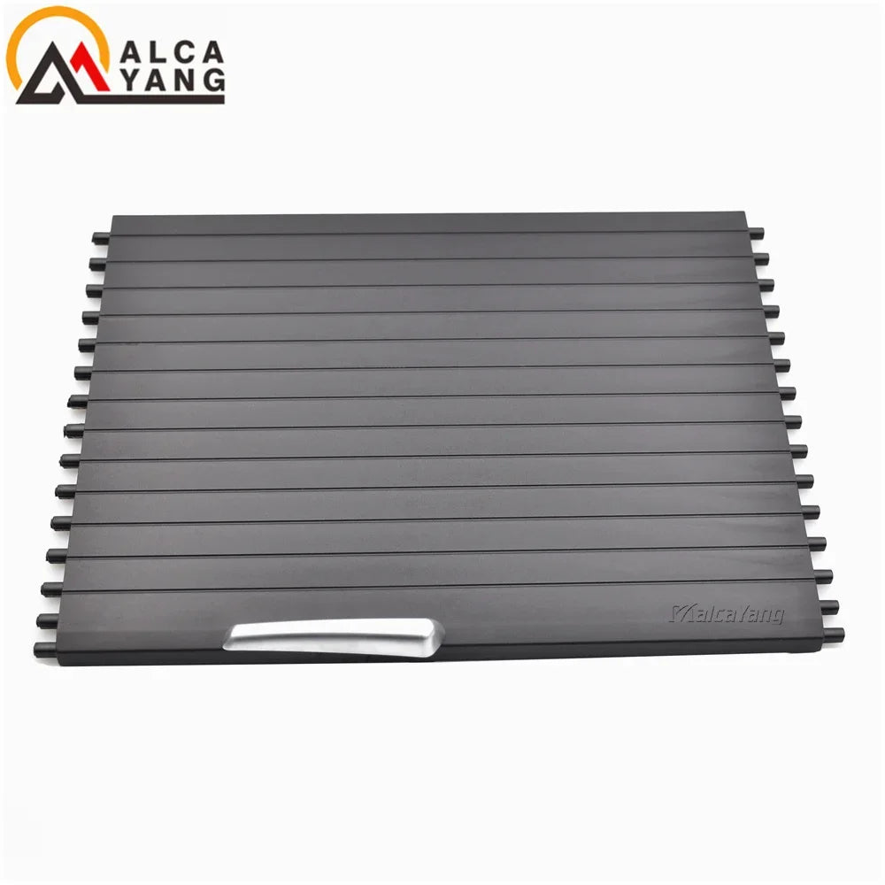 51166954943 Interior Water Cup Rack Car Center Console Cover Slide Roller Blind Car Mounts Drinks Holders For BMW X5 E70 X6 E71