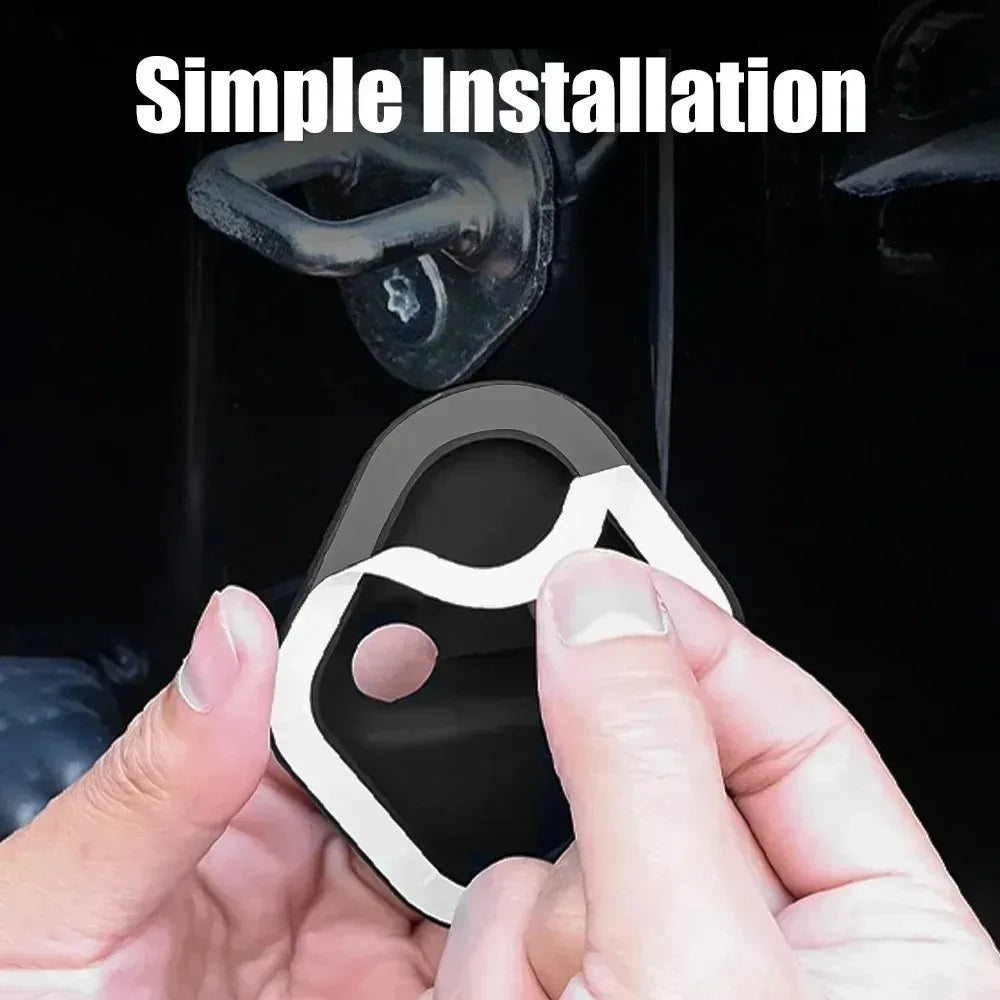 2/4pcs Silicone Car Door Lock Buckle Protector Cover for Mercedes Benz AMG W204 W213 W205 W211 W176 W164 CLA Smart Auto Access