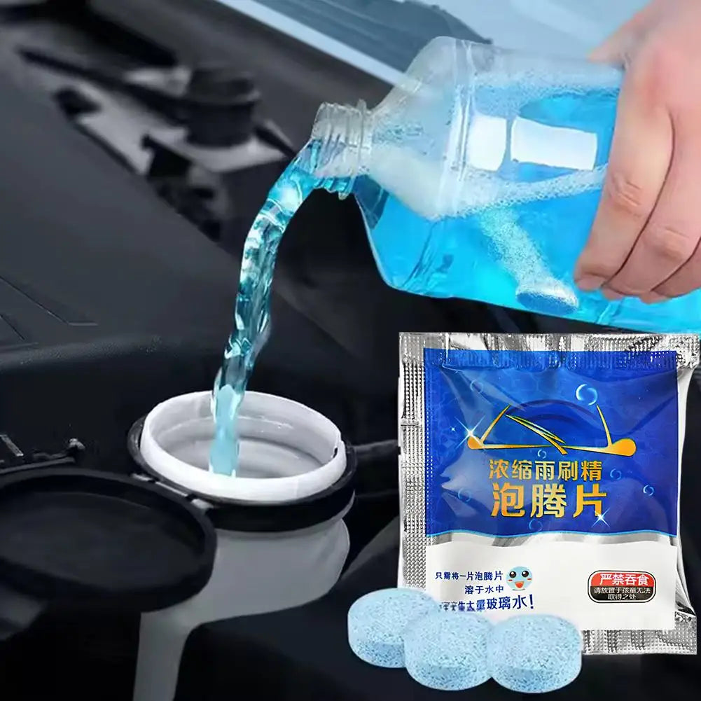 All-Season Car Windshield Washer Concentrated Clean Tablets Solid For  Car Room Kitchen Window GlassToilet Cleaning Tablet