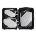 Compression Travel Cubes 3pcs High Quality Organizer Pouch Bag Waterproof Plane Suitcase Packing Cubes Clothing Mesh Bags Set