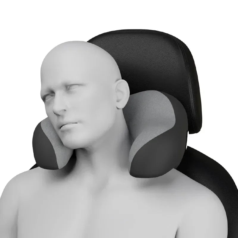 Car Pillows Head Neck Rest Ergonomic U-Shaped Protection Universal Memory Foam Auto Seat Headrest Protector Interior Accessories