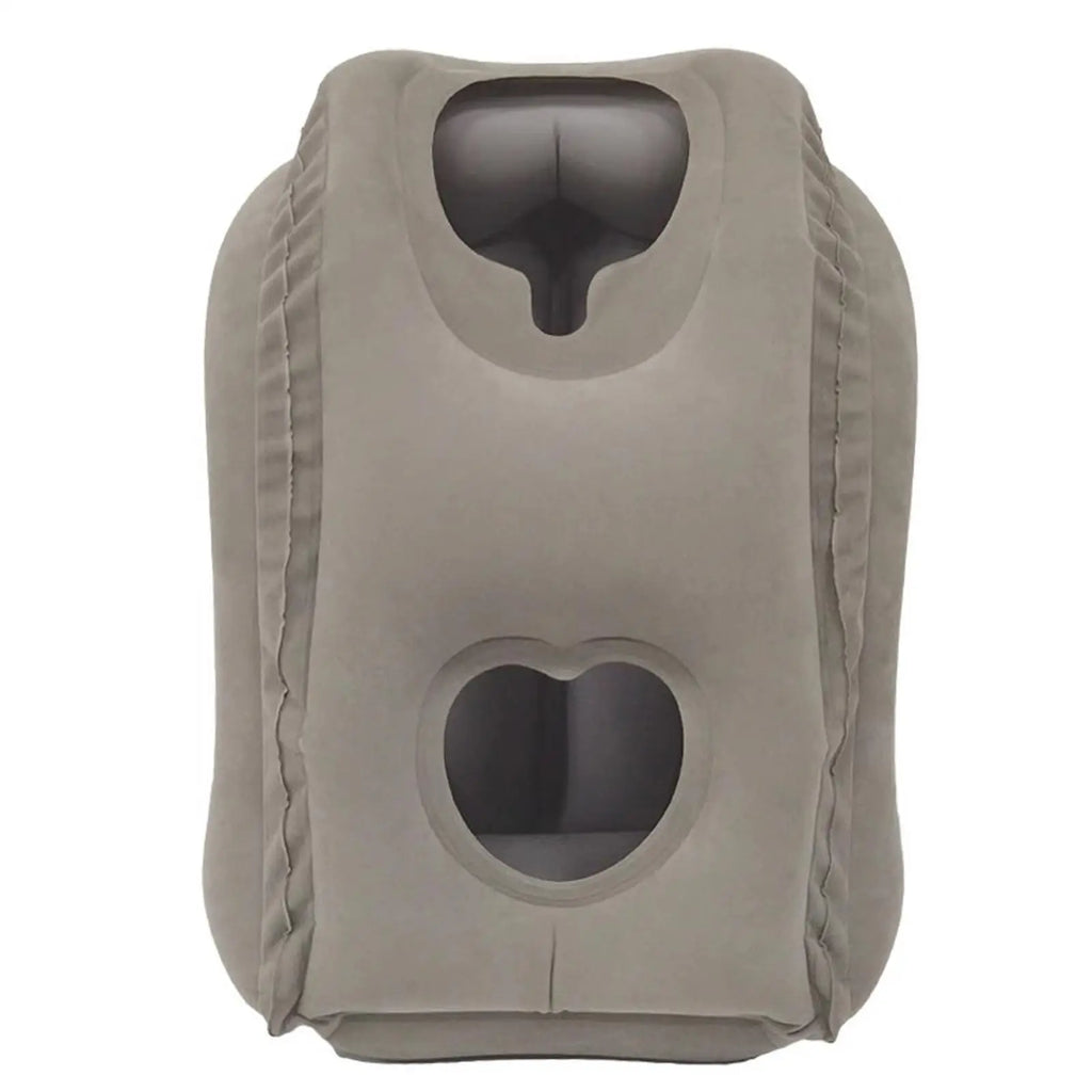Inflatable Neck Pillow Adult Kids Comfort Head Support Travel Cushion for Plane Car Bus Camping