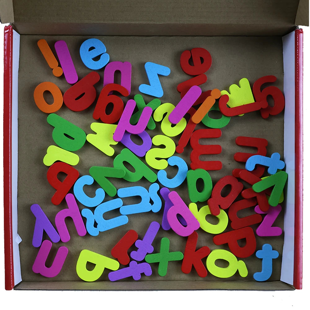 Toddler Montessori Spell Spanish Alphabet Words Game Wooden Toy Learning Jigsaw Letter Puzzles Early Educational Toys for Kids