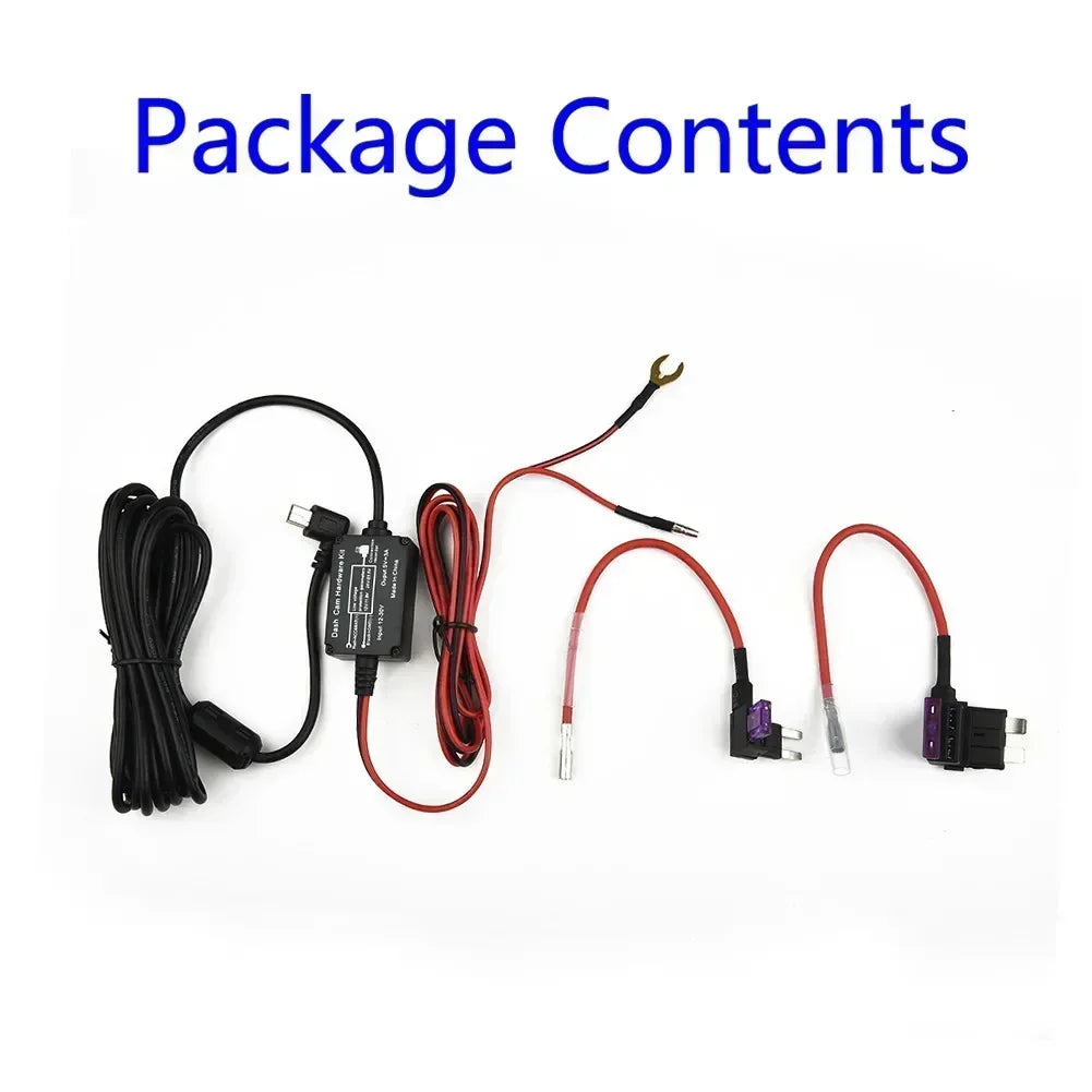 Amp Fuse Hard Wire Fuse 422GW And 522GW Box Car Recorder Dash Cam Hard Wire Kit Mini USB Nextbase 122 Protection Replacement