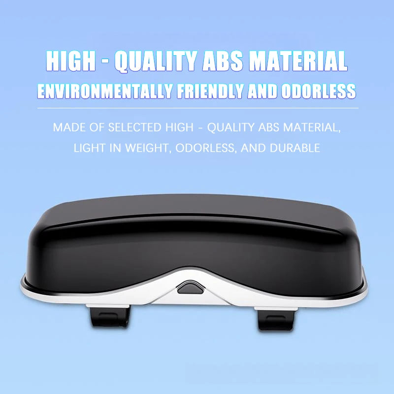 Car Sun Visor Glasses Case Anti-Scratch Auto Sunglasses Holder Eyeglasses Storage Hard Box Universal for Sedan Suv Mpv Truck