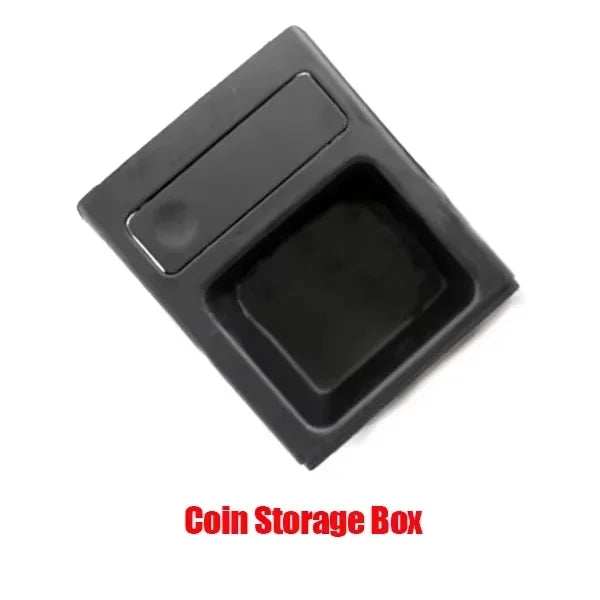 New Double Hole Car Styling Front Center Console Storage Box Coin + Cup Holder For BMW E46 Series 1999-2006 51168217953