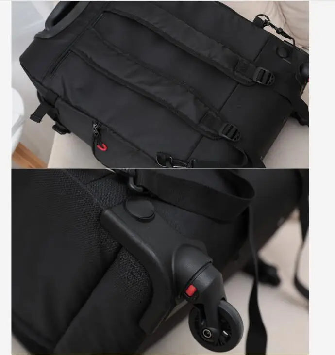 18" 20'' 22" Men Carry on hand luggage Suitcase Rolling luggage Suitcase Cabin Size Men Bussiness Travel Trolley Bag with wheels