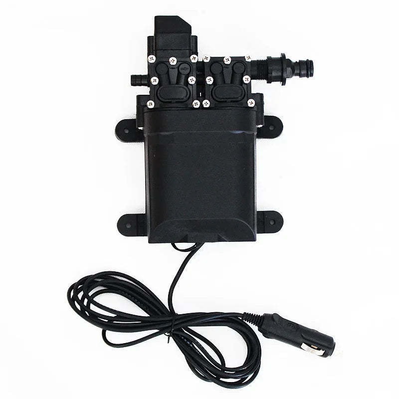12v Dual Pump Car Wash High Pressure Wash Electric Car Washer Tools 12v Car Washing Machine + Gun + Water Pipe