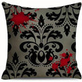 Gothic Patterns: Raven, Skulls Double-sided Printed pillow cover Short plush Suitable living rooms bedrooms throw cushion cover