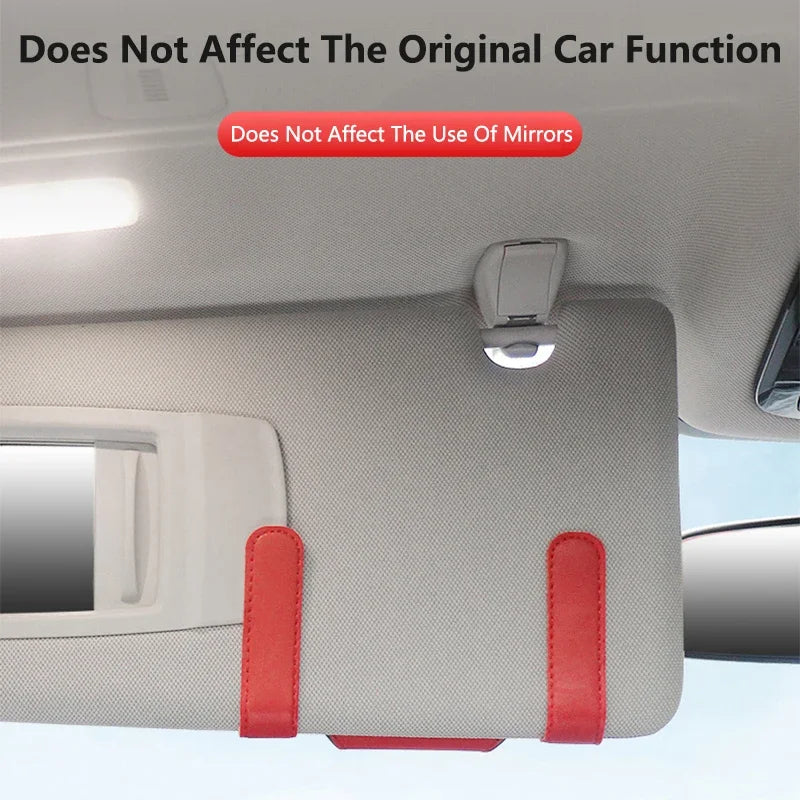 Car Sunglasses Holder For Suzuki Jimny Baleno ALTO IGNIS Samurai SX4 Swift Multi-function Glasses Clip Bill Clip Car accessories