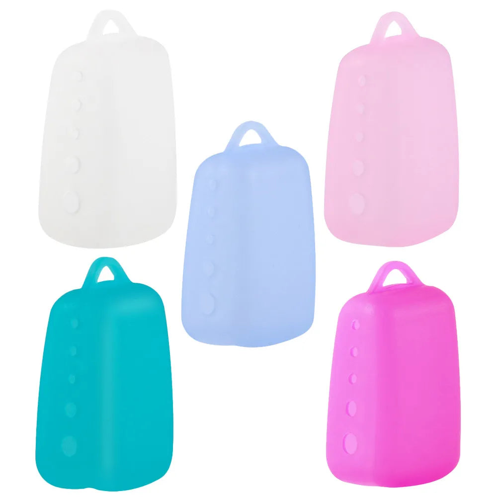 5Pcs Silicone Toothbrush Head Covers Protective Caps Travel Dustproof Universal Toothbrush Accessories Cover Covers Caps