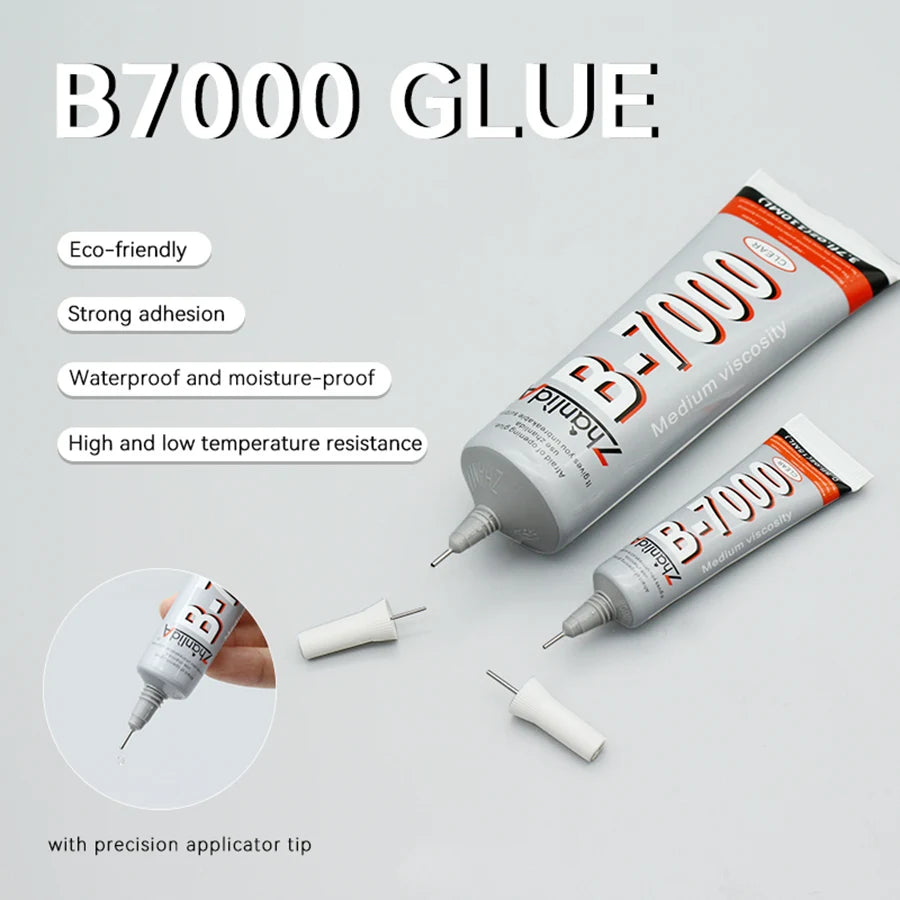 5pcs 10pcs B7000 Glue Adhesive Clear Contact Phone Repair Universal Glass Plastic DIY B-7000 With Precision Applicator
