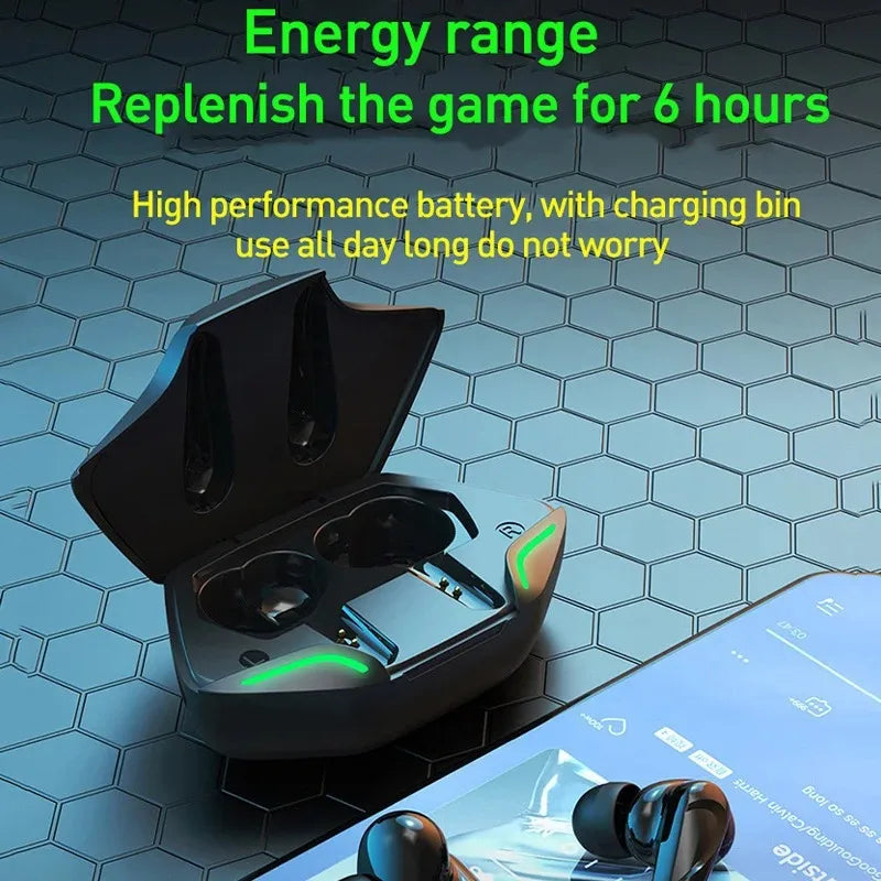 TWS X15 pro Gaming Earbuds Wireless earbuds Bluetooth Earphones With Mic Bass Audio Sound Positioning