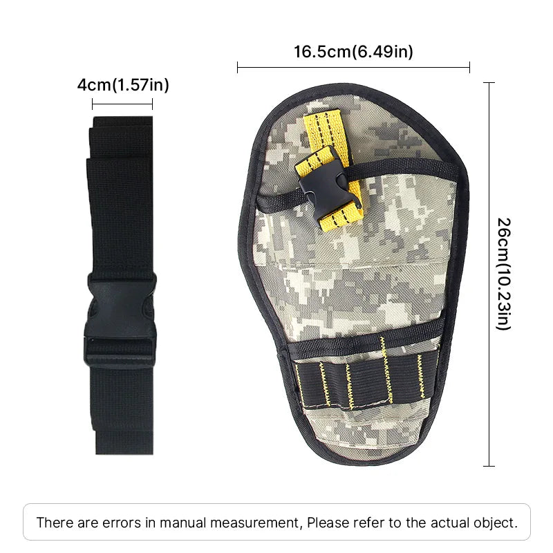 HUHAO Electrician Tools Belt Storage Waist Bag Screwdriver Holster Working Holder Drill Organizer Pouch Versatility Tool kit