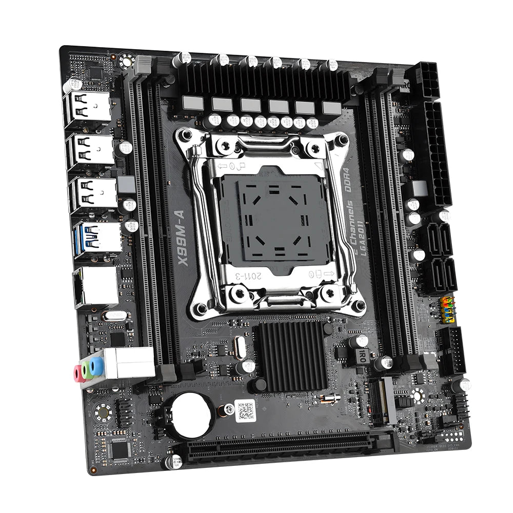 LGA2011-3 Micro ATX X99 Motherboard Kit Set with 2680 V4 CPU + 16GB DDR4 RAM Combo Placa Mae Office Assembly Kit Xeon USB 3.0 X9