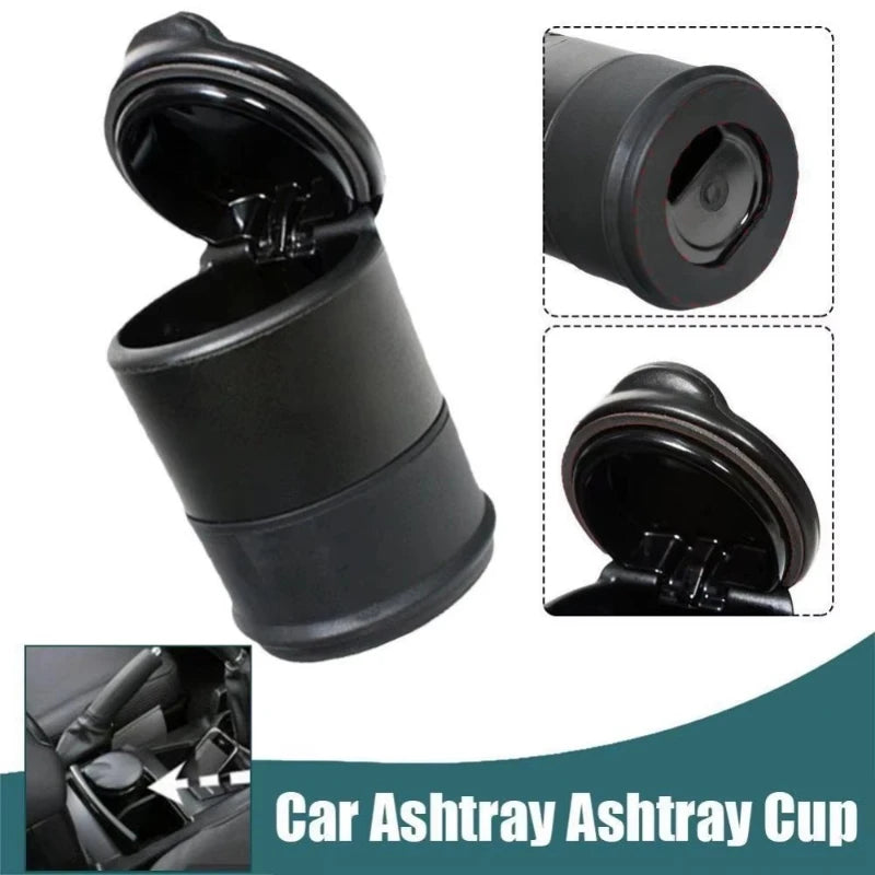 1-6Pcs Portable Car Ashtray Universal Auto Ashtray Cigarette Ash Holders Cup Car Interior Decor Auto Accessories Interior