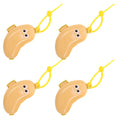 4Pcs Banana Toothbrush Head Protection Covers Cute Portable Brush Head Protector Case Travel Toothbrush Dust Covers