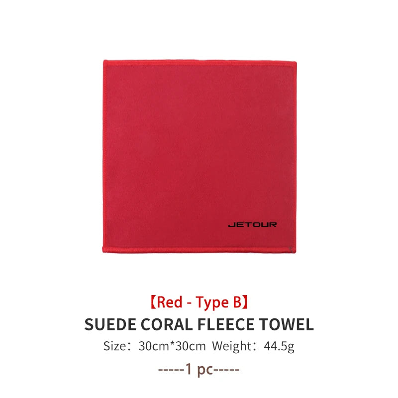 For Jetour Car Washing Towel Cleaning Cloth Quick Drying Windows Wiping Rags X70 Traveler‌ C-DM Dashing‌ X90 Shanhai X50‌ G700‌