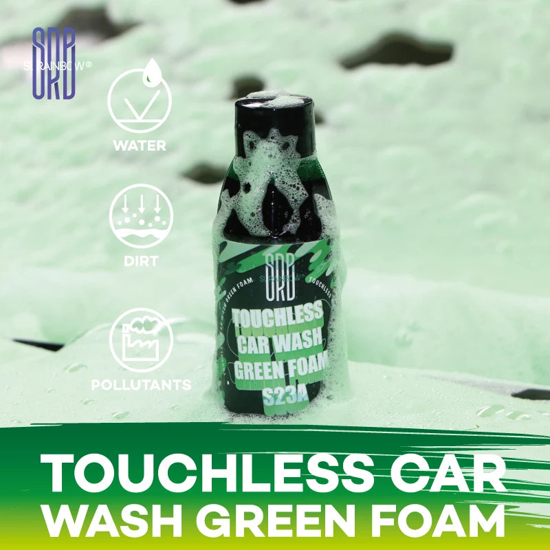 Green Foaming Car Wash Soap (Works with Foam Cannons and Guns or Bucket Washes) Safe for Cars, Trucks, Motorcycles, RVs & More.
