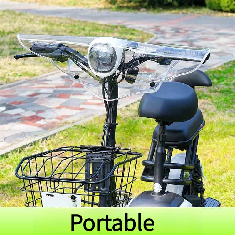 1pc Electric Vehicle Front Rain Cover, Center Console Dashboard Universal Handlebar Cover,  Outdoor Riding Gear Cover