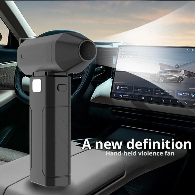 Mini Air Blower 150000RPM X8 Powerful Dust Vacuum Cleaner Strong Wind Violent Fan Turbo Jet Blower For Car Cleaning Tool