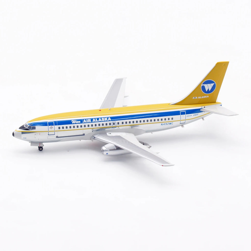 IF732WC1124P Alloy Collectible Plane Gift INFLIGHT 1:200 Wien Air Alaska Boeing B737-200 Diecast Aircraft Jet Model N492WC
