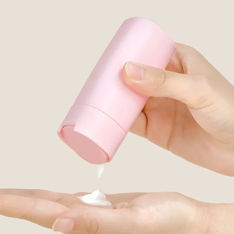 5Pcs Multiple Colors Hydrating Makeup Dispensing Bottles Portable Lotions Shampoos Traveling Refillable Squeezed Empty Bottles
