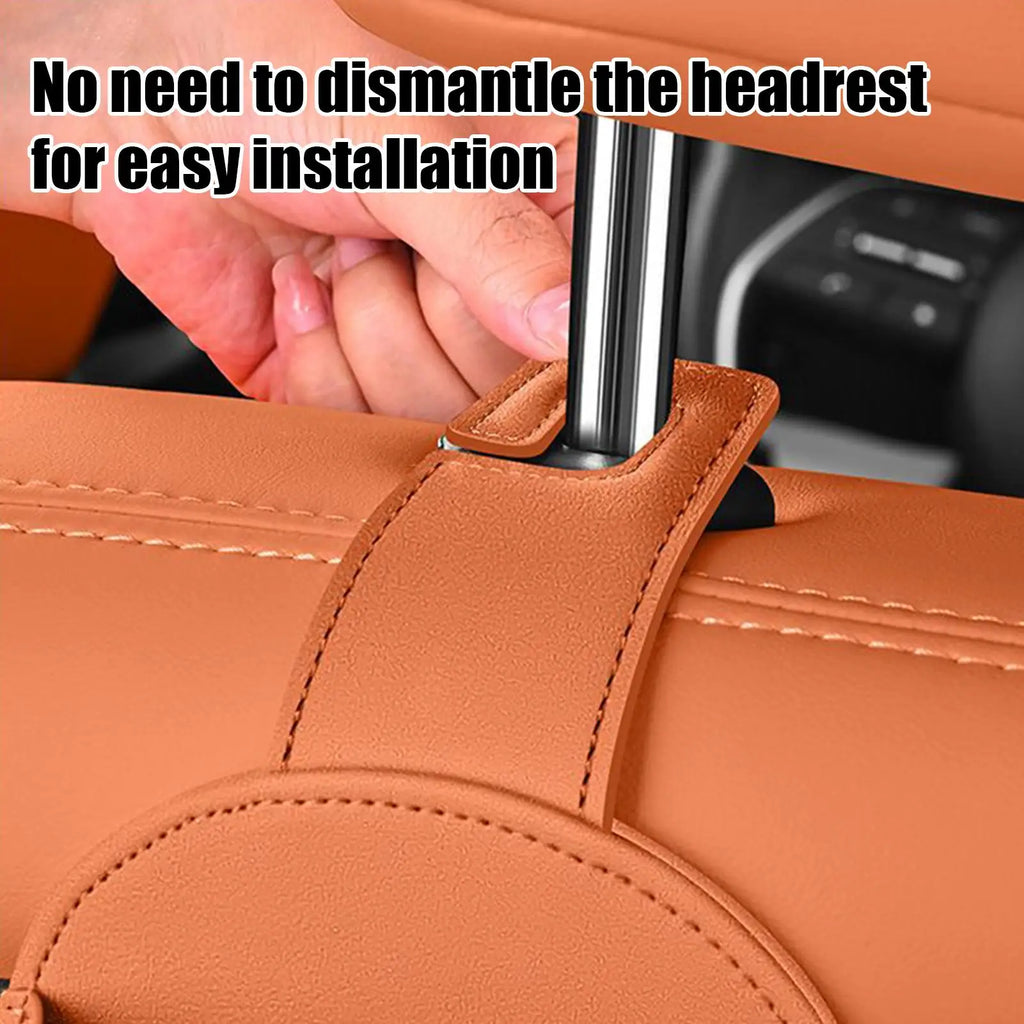 Cup Holder for Car Back Seat Multifunctional Automotive Storage Car Back Seat Cup Holder Headrest Hook for Travel Truck Interior