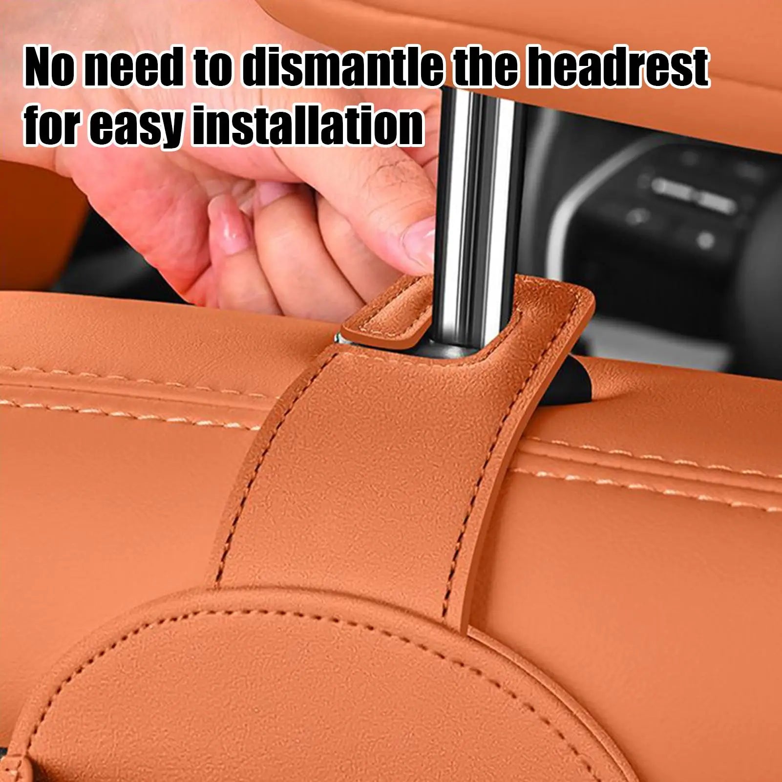 Cup Holder for Car Back Seat Multifunctional Automotive Storage Car Back Seat Cup Holder Headrest Hook for Travel Truck Interior