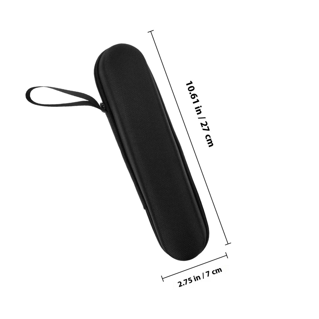Electric Toothbrush Protective Case Sturdy Nylon Material Shock Absorbing Travel Toothbrush Holder Compact Storage Box for Gym