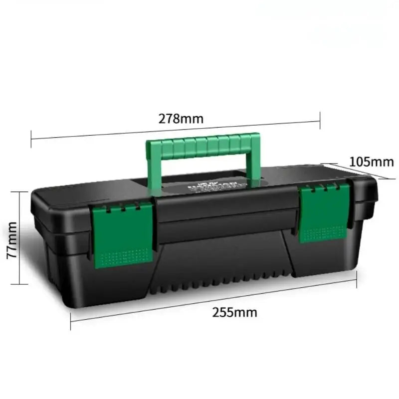 New-10Inch Tool Box Plastic Tool Storage Case For Carpentry Electrical Repairs Tool Handheld Toolbox Storage Box Plastic Toolbox