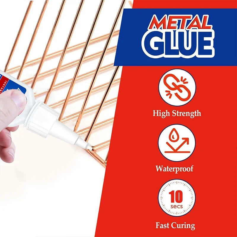 495 Instant Glue Super Glue Cyanoacrylate Adhesive All-Purpose Glue Home Toys Furniture Joining and Repair DIY For Metal Glass Plastic Jewellery Leather Rubber Wood