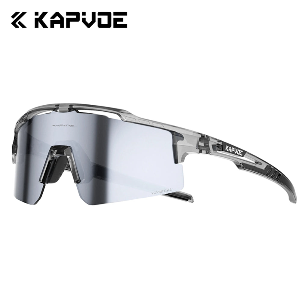KAPVOE HD UV400 Hiking Cycling Sunglasses Outdoor Sports Hiking and Camping Glasses Waterproof Stylish Driving Sunglasses Unisex