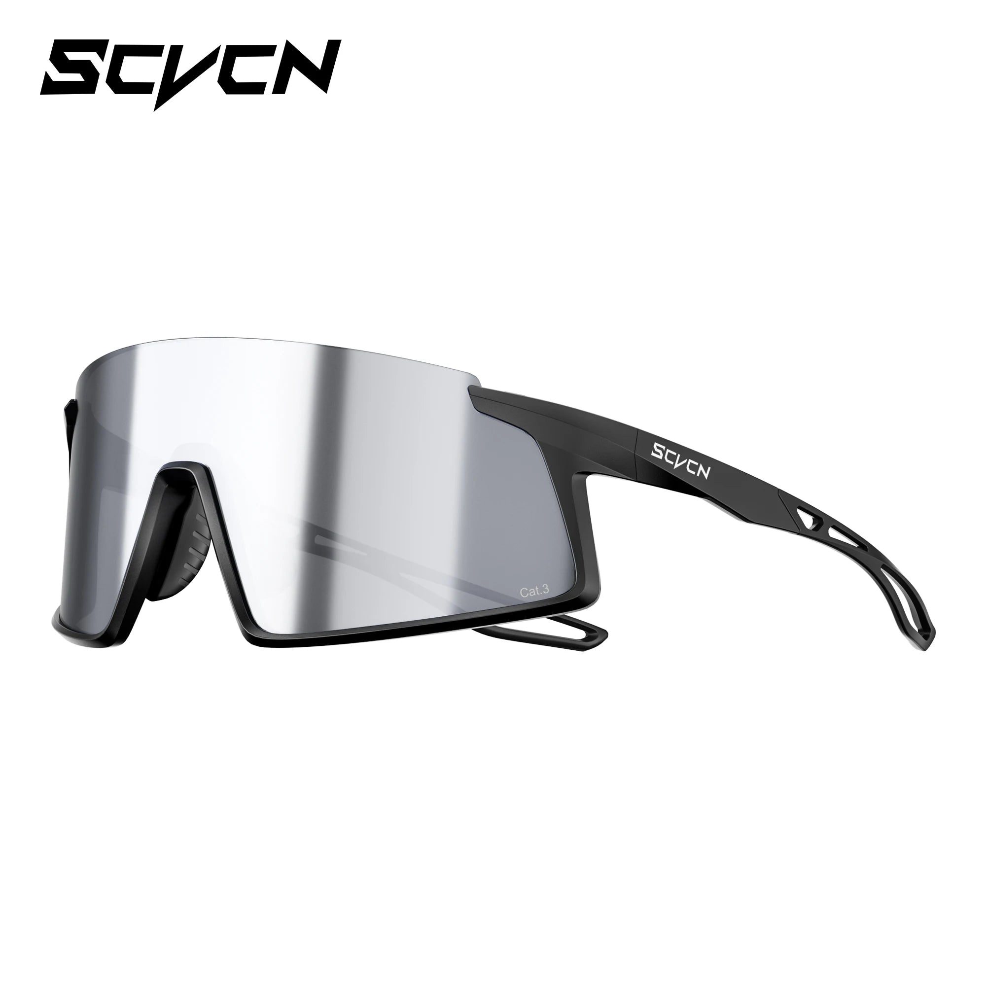 SCVCN 2026 Hiking Eyewear Men's Cycling Sunglasses Photochormic Glasses UV400 Outdoor Sports Goggles Camping MTB Bike Glasses