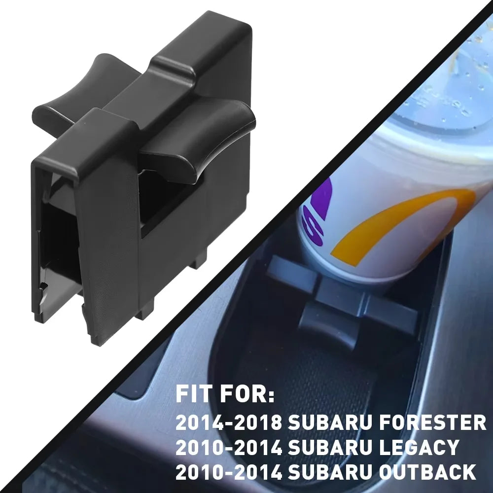 1/2PCS Cup Holder For Subaru Legacy Forester Outback Cup Holder Partition Insertion Divider Armrest Box Cup Holder Car Accessory