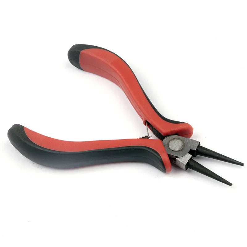 ZWICKE DIY Hand Tool Set Handle Mini Pliers Jewelry Pliers Pointed Nose Oblique Nose Wire Needle Nose Top Cutting Pliers