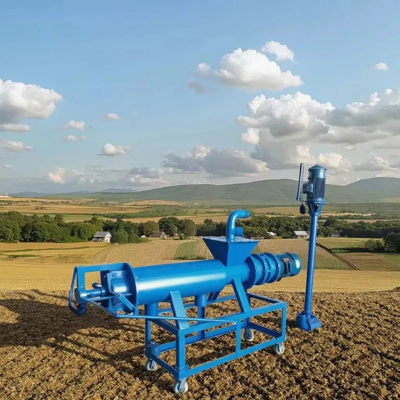 Customized Dung Drying Machine Chicken Dung Manure Dewatering Vertical Manure Dewatering Machine