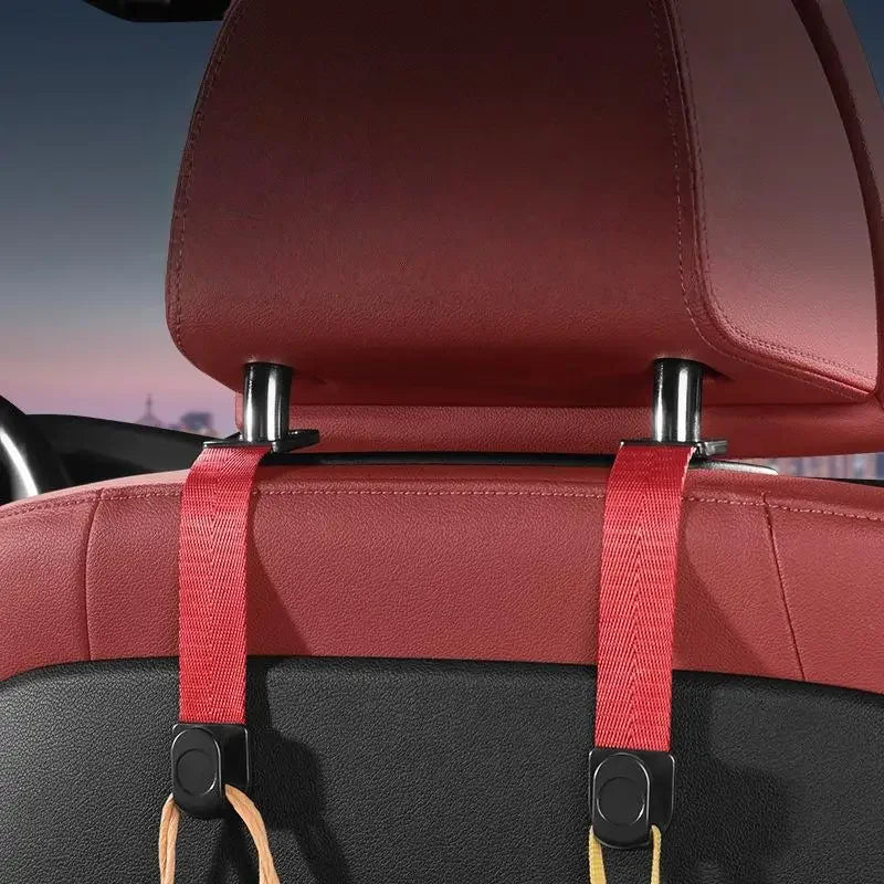Car seat back hook, multi-functional hidden car hook, car accessories, seat rear storage small hook