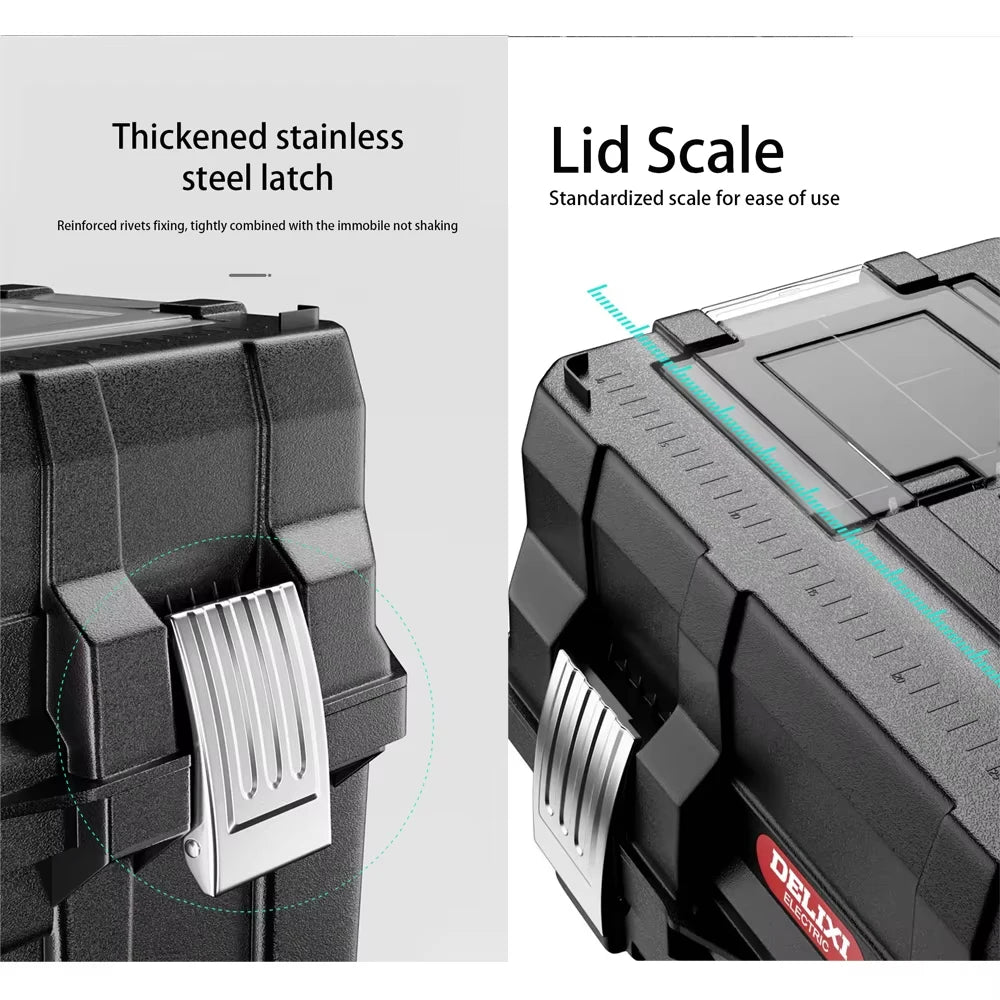 Multi-Layer Folding Tool Box Electrician Tool Organizer Multifunctional Tool Box Home Hardware Accessories Portable Storage Box