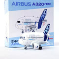 Iron Flow Cartoon Q-Version Airbus A320 NEO 737MAX Aircraft Model Factory Painted Egg Machine Alloy Aircraft Model Holiday Gift