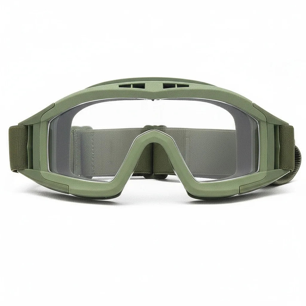 JSJM New Tactical Goggles Airsoft Windproof Dustproof Shooting Motocross Motorcycle Mountaineering Glasses CS Safe Protection