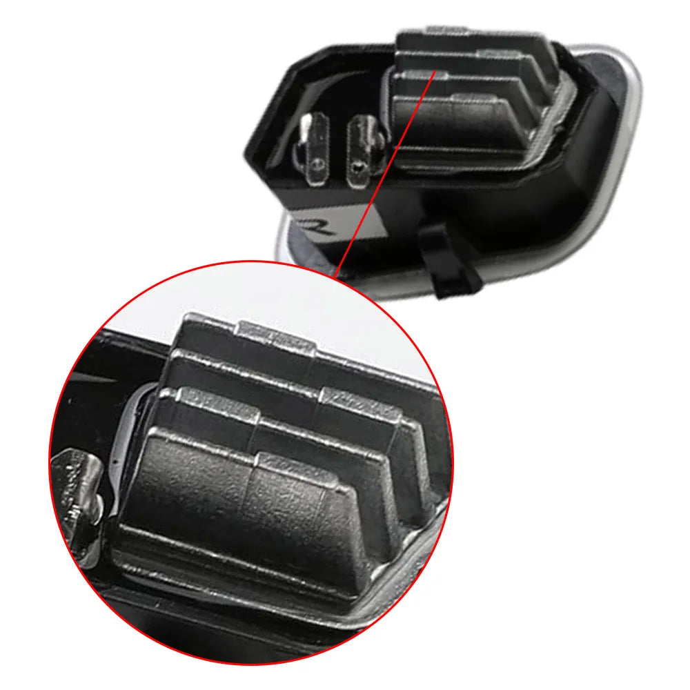2pcs For Ford F-150 2015-2021 F-250 F-350 Super Duty 2017 2018 2019 2020 2021 Side Under-Mirror Puddle Lights 12V