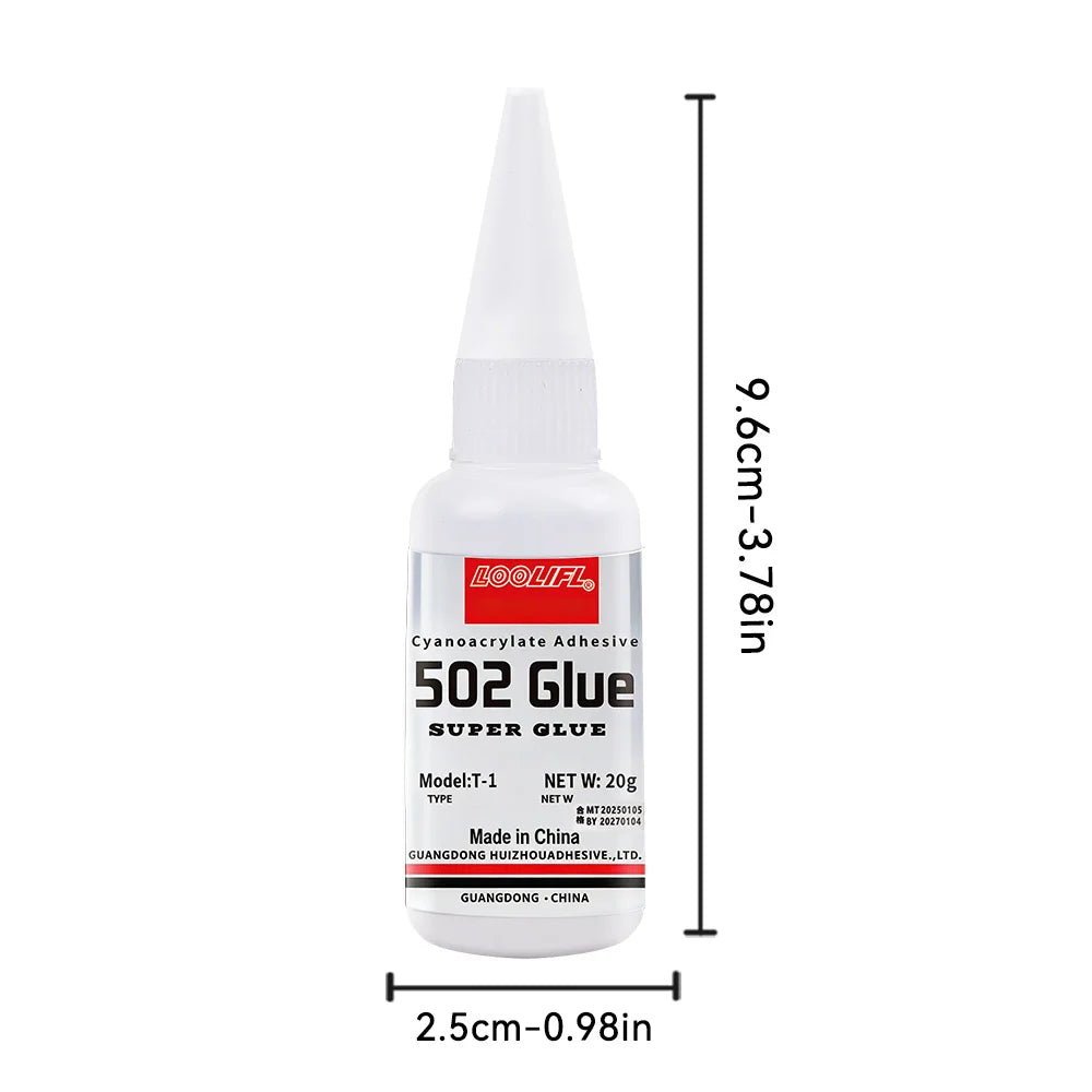 502 Super Glue Special For Shoes Repair Instant Quick Dry Strong Adhesive Sneakers Leather Shoe Rubber Sole Repair Glue